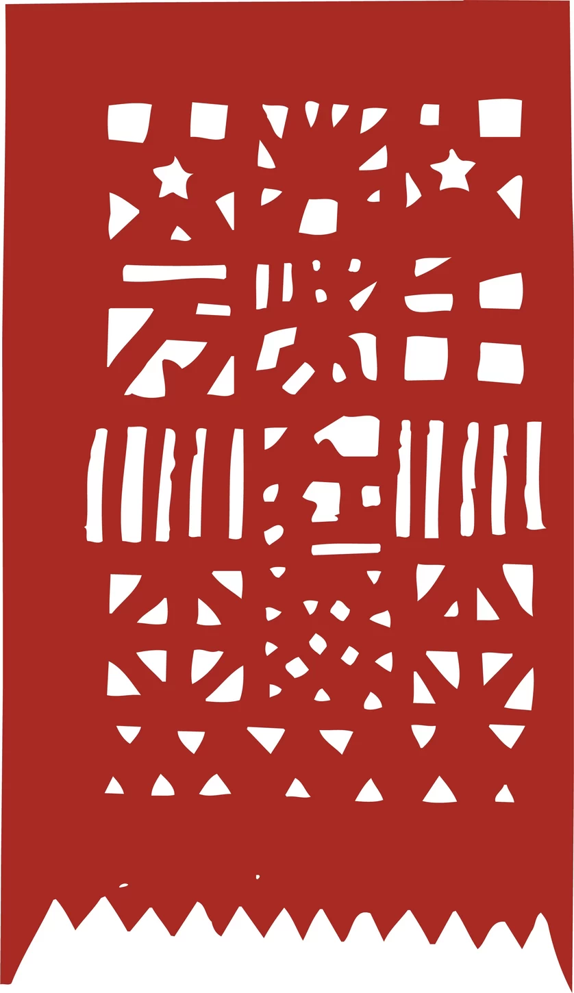 中国风中式传统喜庆民俗人物动物窗花剪纸插画边框AI矢量PNG素材【1847】